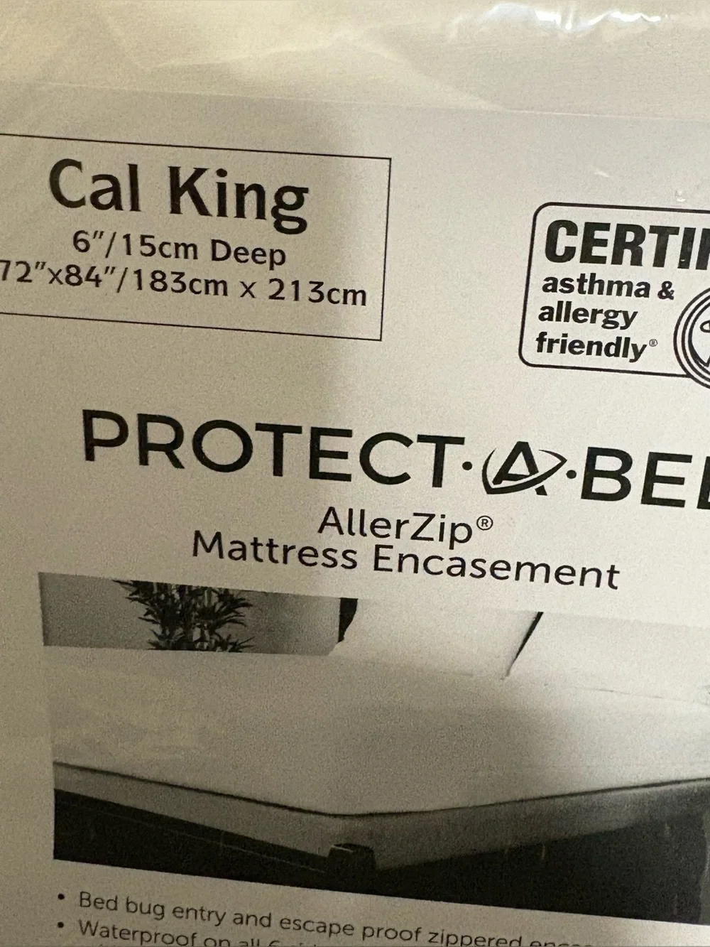 AllerZip Cal King Mattress Encasement